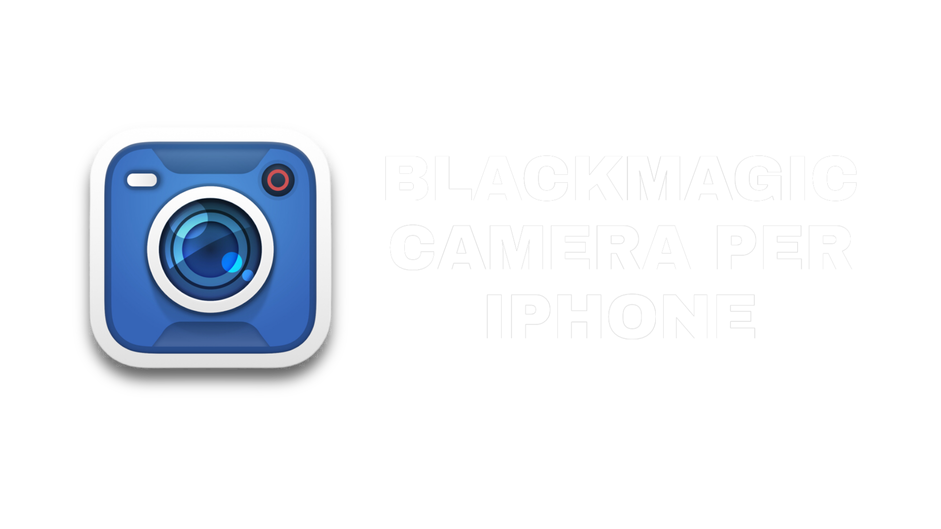 blackmagic camera tutorial italiano